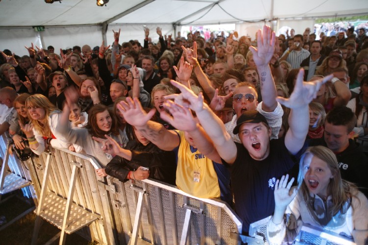 SommarRock Svedala - Lördag - 2008 - Publik