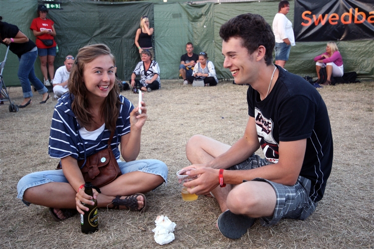 SommarRock Svedala - Fredag - 2010 - Publik