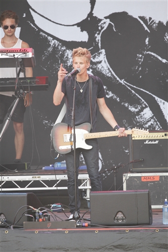SommarRock Svedala - Lördag - 2010 - Erik Grönwall