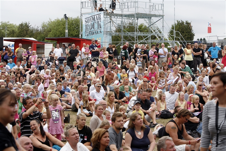 SommarRock Svedala - Lördag - 2010 - Publik