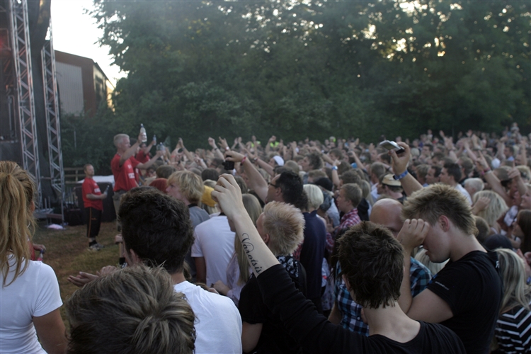 SommarRock Svedala - Lördag - 2010 - Publik