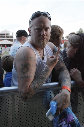 SommarRock Svedala - Fredag - 2014 - Publik