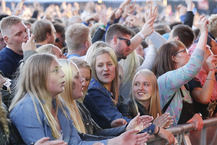 SommarRock Svedala - Fredag - 2015 - Publik