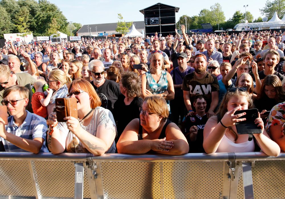 SommarRock Svedala - Fredag - 2018 - Publik