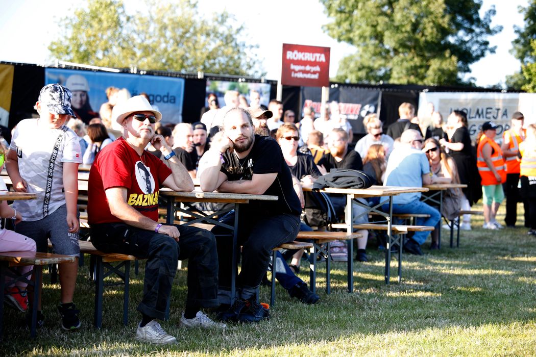 SommarRock Svedala - Torsdag - 2019 - Publik