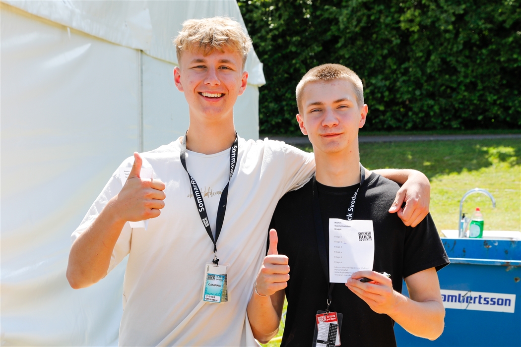 SommarRock Svedala - Fredag - 2024 - Funktionärer